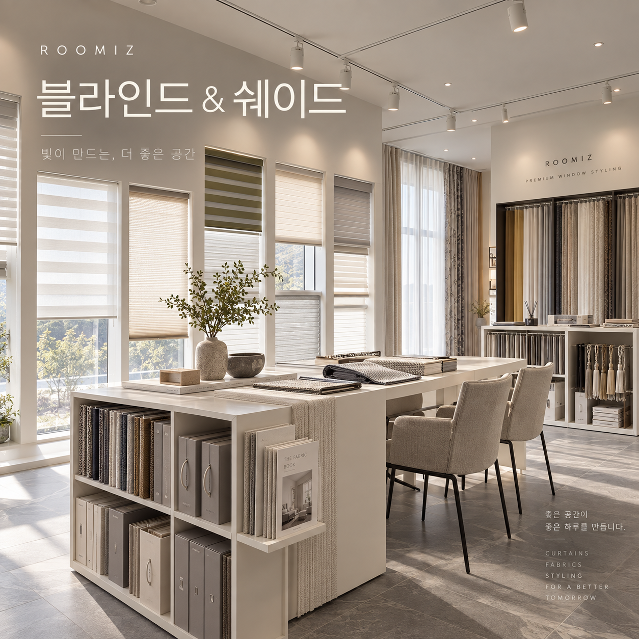 판교 커튼 매장 루미즈 쇼룸 이미지 8